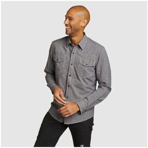 Eddie Bauer Men's‎ Front Range Long-Sleeve Chambray Shirt Size XL